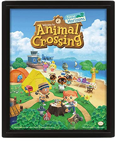CUADRO 3D Animal Crossing New Horizons