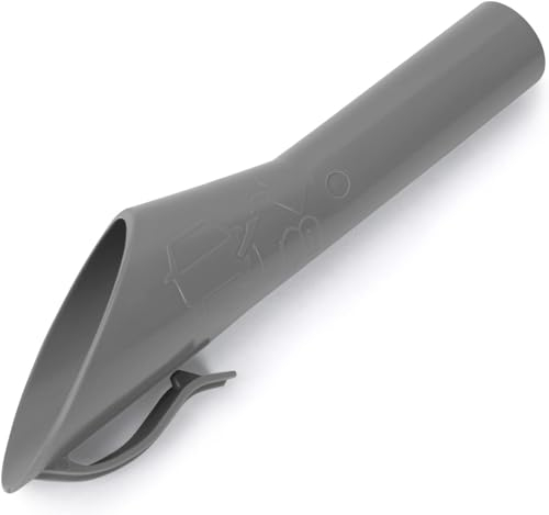 Grey Rigid Plastic Emergency Diesel Fuel Filler Funnel Pipe for Diesel Cars 1782177, 1833948, 2050651