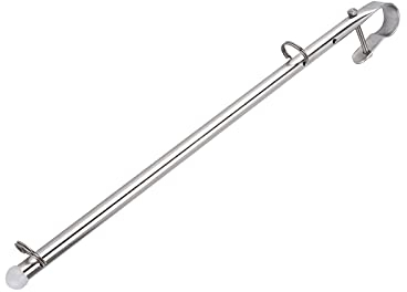 Flaggenstab, stabiler Bootsfahnenstab für Freizeitfahrzeug für Outdoor für Yachten für Schiffe für 22,2-25,44mm breite Flaggen