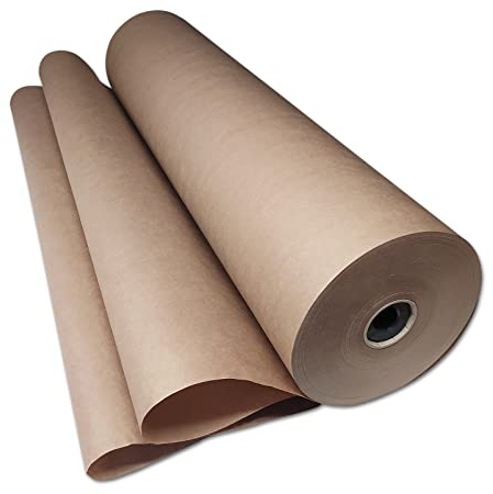 verpacking Kraftpapier 70g/m² Packpapier 75 cm x 300 m auf Rolle | braunes Papier | Geschenkpapier | Verpackungsmaterial