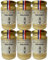 Lot de 6 Pots de Miel de Printemps 500 gr de Haute Qualité Crémeux, Origine France Direct Producteur Apiculteur