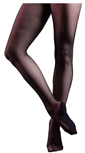LYNELLE Collants résilles danse professionnels Noir taille S
