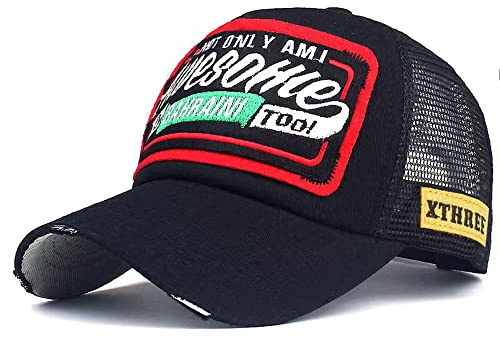 MUYAN Unisex Baseball Cap Mode Sommer Kappe Mesh Hüte Outdoor Trucker Cap Distressed Snapback Retro Mütze