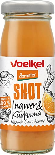 Voelkel GmbH Voelkel demeter Shot Ingwer & Kurkuma (12 x 95ml)
