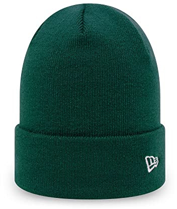 New Era Mütze Grün NE Essential Winter umgeschlagener Saum Cuff Knit - One-Size