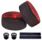 PLATTBK Bike Handlebar Tape Breathable Non-Slip Road Bike Bar Tapes Shock-Absorbent Bicycle Handlebar Tape,Red