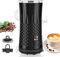 Milk Frother Electric, Automatic Frother and Milk Steamer, Hot & Cold Milk Warmer, 240ml, Temperature Control Auto Shut-Off, for Coffee, Latte, Cappuccino, Chocolate (Black)