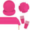 53PCS Papiergeschirr Rose Rot Papier Geschirr Set Party Weihnachts Party Geschirr Set,Rose Rot Tischdecke Rechteckig,Pappteller,Servietten,Pappbecher für Geburtstag,Hochzeiten,Weihnachten Dekoration