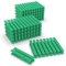 Lot de 100 épingles à linge en bois très résistantes, 7,3 cm, épingles à vêtements colorées pour travaux manuels, décorations de salle de classe, pinces à suspendre pour vêtements d'extérieur, vert