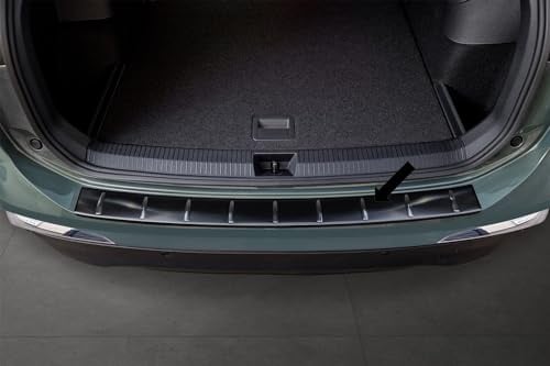 Spangenberg Ladekantenschutz Edelstahl schwarz Graphit kompatibel mit Volkswagen VW Tiguan III ab Baujahr 11.2023-3245305