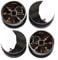 Gas Stove Knob,4XGas Grill Control Knobs Replacement BBQ Gas Grills Cooker Control Switch Knob For Cooker/Oven/Grill(58mm)