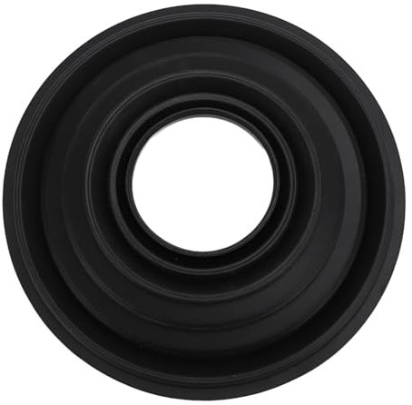 KIMISS D Paraluce Pieghevole Antiriflesso per Fotocamera: Paraluce in Silicone Estensibile di Migliore Fotografia all'aperto (70 mm)