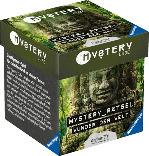 Ravensburger 24579 - Mystery Cube - Wunder der Welt: Angkor Wat - Für Rätsel-Begeisterte ab 10 Jahren