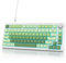 SbocKeeb 75% Teclado Mecánico con Cable, QWERTY Americana, TKL Teclado para Juegos with Espuma Poron,Hot-Swap,Retroiluminación RGB para Win/Mac