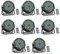 Rtktoup 8PCS 36 LED Parlicht, RGB Par Strahler Led Par Scheinwerfer Discolicht mit Fernbedienung, Partylicht mit Klangaktivierter Steuerung, für Bar Hochzeiten Geburtstagsfeiern Halloween Weihnachten