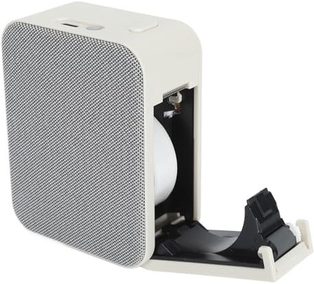 Marhynchus Thermischer Drucker, Thermischer Drucker BT USB Wiederaufladbarer Etikettdrucker Erweiterte Druckqualität Tragbarer Drahtloser Etikettendrucker für Lebensmittel, Etikettdrucker,