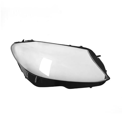 JKGBUK Auto Scheinwerfer Abdeckung für Mercedes Benz C Class W205 2015 2016 2017, Auto Frontscheinwerfer Linsenabdeckung, Transparent Lampenschirm Links/Rechts Vorne Scheinwerfer Abdeckung,B/Right