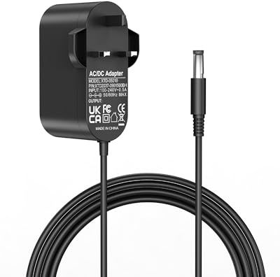 27V 500mA Charger Power Supply Adapter Compatible with Gtech AirRAM MK2 K9 AFT001 AR01 AR02 ATF27 ATF29 ATF40 ATF41 DM001