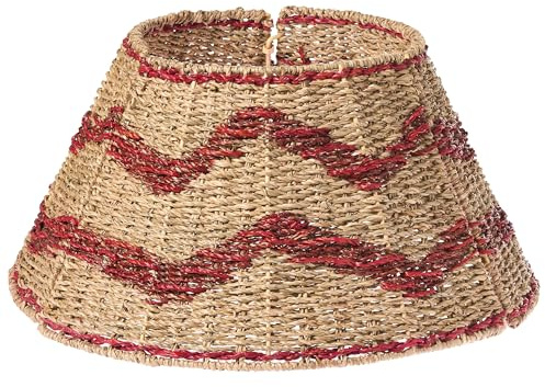 Collare per albero di Natale in alghe marine ⌀ 43 cm legno chiaro