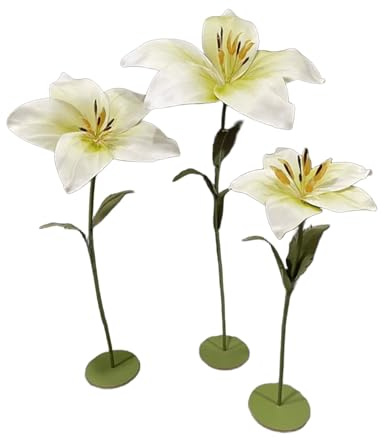 Fiori Giganti per Allestimenti Artificiali In EVA a Forma di Giglio