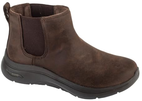 Skechers Go Walk Arch Fit 2.0 Boot - Classic Charm 144550-CHOC, Women chelsea boots, Brown