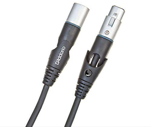 D'Addario XLR Cable - Microphone Cable - Swiveling Ends - Shielded for Noise Reduction - Swivel Series - 25 Feet/7.62 Meters - 1 Pack