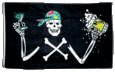 Flagge Pirat mit Bier - 90 x 150 cm