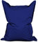 Lumaland Riesen-Sitzsack XXL 140x180 cm | Wasserfestes Indoor & Outdoor Liegekissen mit über 3 Mio. anpassungsfähigen EPS-Perlen | Bean Bag mit waschbarem Bezug [Navyblau]