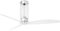 Faro Barcelona 33374 Tube Fan Ventilateur de plafond Ø128 cms en Verre 3 Lames