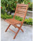 Gartenmoebel Klappstuhl Capo 2er Set, hochwertiges Eukalyptus Holz, klappbar