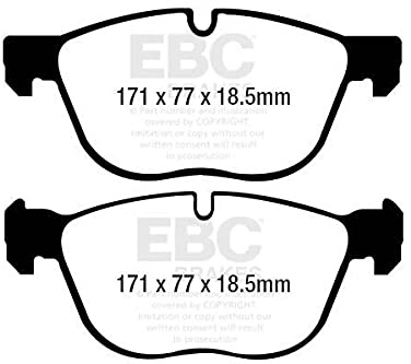 EBC Brakes DP61938 Greenstuff Bremsbeläge