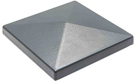 Zaundirekt Alu Pfostenkappe 80x80mm in RAL 7016 Anthrazit
