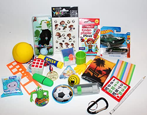 101306 24er Set Spielsachen als Füllung für Schultüte Adventskalender kleine Geschenke für Kinder Jungen und Mädchen Mitgebsel