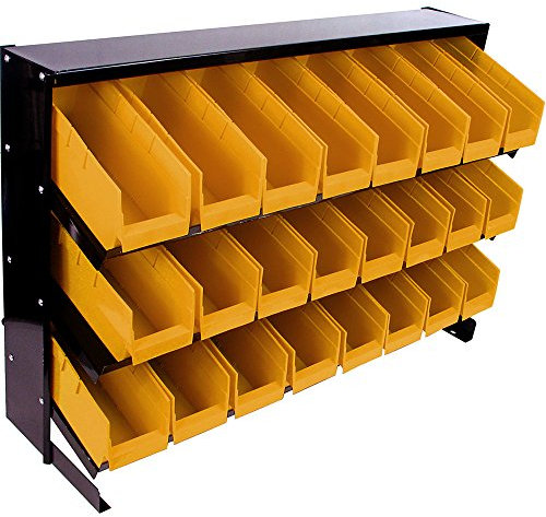 Stalwart 24 Bins Tool Storage Rack, (Model: 75-A0003)