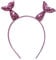 Oblique Unique® Haarreifen Meerjungfrau Flosse Pailletten Haarreif mit Meerjungfrauen Schwanzflosse Kostüm Accessoire Fasching Karneval Motto Party (Altrosa)