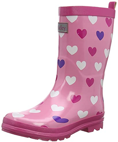 Hatley Rain Boots, Stivali in Gomma Bambina, Scattered Hearts, 23 EU