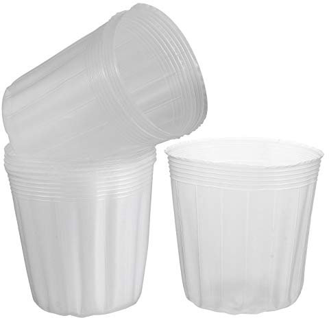 Holibanna Kunststoffbehälter 40Pcs Sämlinge Pflanzen Kindergarten Töpfe Starter Tablett Torf Töpfe Kits Keimung Sau Und Wachsen Trays für Garten Mini-Blumentöpfe