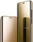 Jacyren Hülle iPhone 12 Pro Max,Leder Flip Case Spiegel Handyhülle iPhone 12 Pro Max Schutzhülle 360°Hard PC Transluzent View Miroir Stoßfest Cover Ständer Funktion Tasche iPhone 12 Pro Max (Gold)