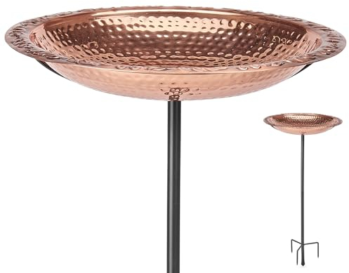 Good Directions Vogeltränke aus reinem Kupfer, 45,7 cm