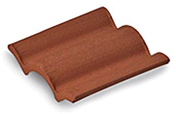 Dachziegel, 25 Stück, aus Ton, für Modelle im Maßstab 1:10, für eigene Entwürfe, Modellbau
