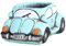 HUAPING Hula Mini Blumentopf Zement Autoform, Cartoon-Auto Retro Pflanzentopf Gartentöpfe Kreativ mit Ablauflöchern, für Sukkulenten, Kakteen, Kräuter, für Zuhause, Garten, Geschenk, Büro (A)