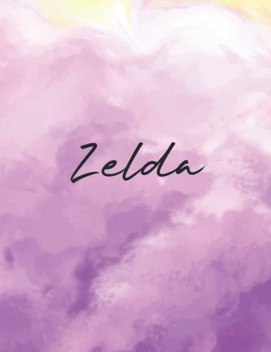 Zelda: Dot Grid Notebook 8.5 x 11| For Graphing Pad, Design Book, Work Book, Planner, Dotted Notebook, Bullet Journal, Sketch Book, Math Book - V.661