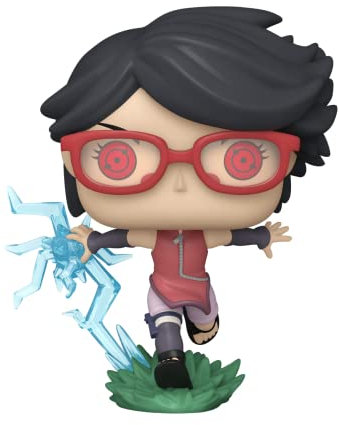 Funko Pop! Animation: Boruto - Sarada Uchiha mit Sharingan - Boruto: Naruto Next Generations - Vinyl-Sammelfigur - Geschenkidee - Offizielle Handelswaren - Spielzeug Für Kinder und Erwachsene
