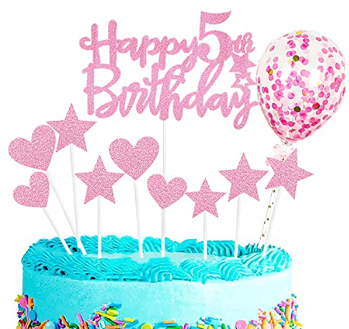 Zayin Personalised Happy (5 year old, Pink)
