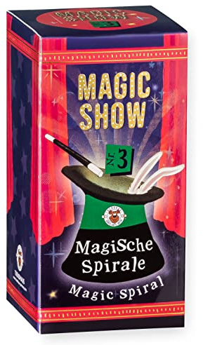 TRENDHAUS 957870 Magic Show Nr. 3 [ Magische Spirale ], Verblüffende Zaubertricks für Kinder ab 6 Jahren, Inkl. Online-Videos