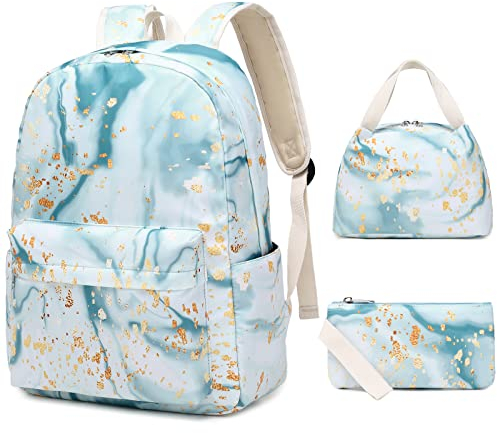 Sunborls Canvas Rucksack Mädchen Schule Büchertasche Bohemia College Rucksack 3 in 1