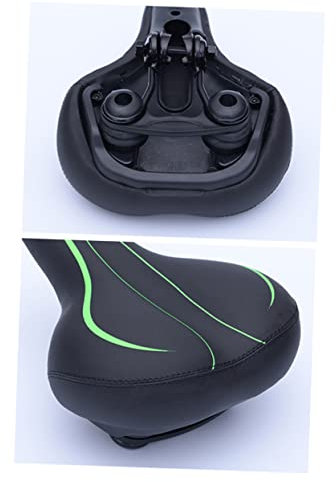 Toddmomy Mountainbike MTB-Sattel MTB Sattelunterlage Rennrad Sattel Fahrradsattel Fahrrad Sattelunterlage Gepolstertes Fahrrad Sattel Silikon Komfort-sitzkissen MTB-Sitz Gemütlich Matte