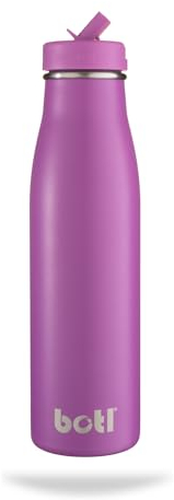 onegreenbottle Evolution Stainless Steel Triple-Walled Isothermal Insulated leakproof Water Bottle, 500ml Hot and Cold Drinks - Magenta…BOTL