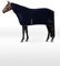 Horze Pferde Fleece-Abschwitzdecke Eternal Gaze, Blau, 125
