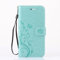 ScandiCasis Leather Case for iPhone 7/8/SE 2020/SE 2022, Elegant Flip Phone Case with [3*Card Slots] [Wallet] [[Kickstand] [Wrist Strap], Magnetic Closure Shockproof Cover, Mint Green